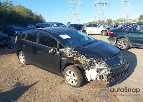 2012 Toyota Prius Two из США, поврежденный, VIN JTDKN3DU5C1510125